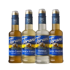 Torani Sugar Free Syrup Coffeehouse Variety Pack 12.7 Ounce Pack of 4