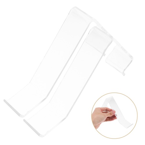 2 Stück durchsichtige Acryl Schuh Display und Erwachsene Schuhe - Bild 11 von 12