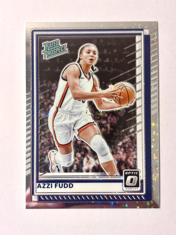 2025-26 Donruss Basketball Azzi Fudd Uconn Rated Prospect Optic Stars /149 (RC)