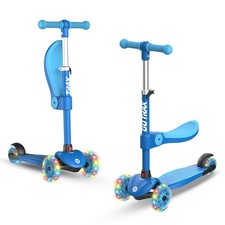 Gotrax KS3 Kids Kick Scooter, LED Lighted Wheels, Adjustable Height Handlebar...