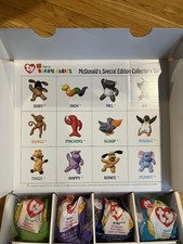 Ty Beanie Babies 1998 McDonalds Happy Meal Toys Set Of 12; Boxed  Sealed