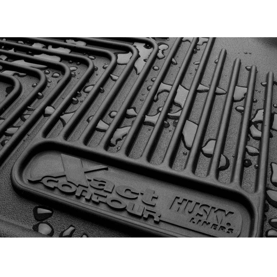 Husky X-Act Contour Black DuraGrip Front Row Floor Liners for Chevrolet Malibu Foto 2 de 4