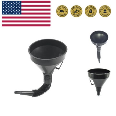 Engine Oil, Fluids, Gasoline, Liquids, Kerosene Economy Funnel with Flexible ...
