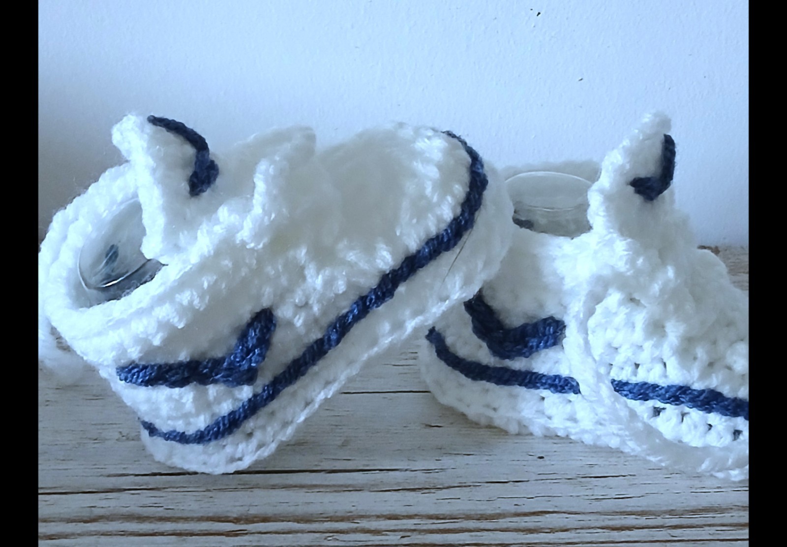 Handmade Baby Crochet first sneakers shoes Trainers  Slipers  shoes 