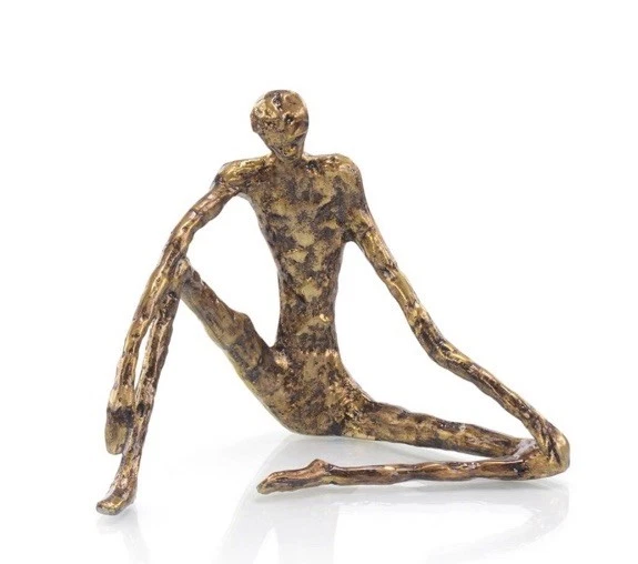 Estatua de bronce sentado de John Richard Foto 2 de 2