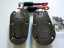 Carbon Fiber Plus Flush Mount Hood Latch Steel Pin Locking Kit Racing Car Carbon Fiber Plus Flush Mount Hood Latch Steel Pin Locking Kit Racing Car