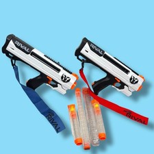 2 Nerf Rival Phantom Corps HEL105 XVIII-700 With Flags And Extra Extended Mags