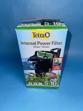 Tetra Internal Power Filter 5-10 Gall Aquarium Whisper Filtration 80 GPH