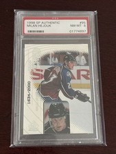 1998-99 SP Authentic - Future Watch Milan Hejduk #95 /2000 (RC)