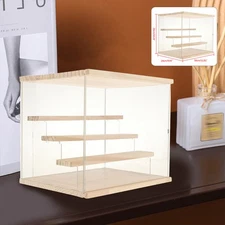 Clear Acrylic Countertop 11.81"x9.45"x10.24" Display ShowCase Box Cabinet