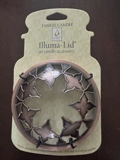 NEW Yankee Candle Illuma-Lid Jar Candle Topper Accessory Moroccan Copper RARE