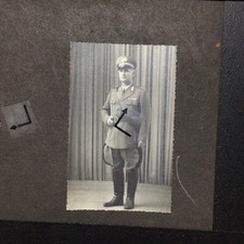 Carabinieri Reali,sottotenente,divisa,foto Da Studio,,fascismo,animata,ANo164
