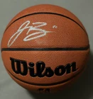 Jalen Brunson Signed Wilson Basketball New York Knicks Auto Five Star Cert COA
