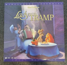Walt Disney's Masterpiece Lady and the Tramp Widescreen LaserDisc.