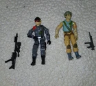 TWO GI JOE FIGURES - Low-Light & Plus One  - ESTATE SALE