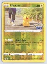 Pikachu [Reverse Holo] #27 Prices | Pokemon Go | Pokemon Cards
