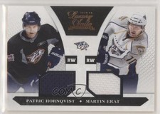 2010 Panini Luxury Suite Dual Jersey /599 Patric Hornqvist Martin Erat #88 7ez