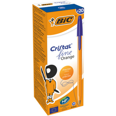 3086121101113 BIC Orange Original długopis niebieski pudełko 20 sztuk BIC