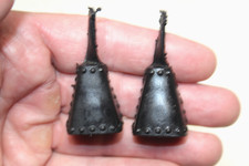 Vintage Marx Johnny West - Pancho Pony Horse - BLACK Stirrups pair 