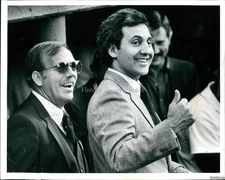 Unspecified Location Smiling Person Glasses Coat 8X10 Historic Vintage Photo