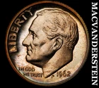 1962 Silver Roosevelt Dime - Choice Gem Proof  Lustrous  No Reserve  #K953