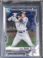 Diaz, Eddy - 2021 Bowman Chrome Prospect