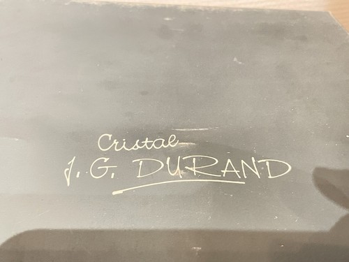 Coffret de 6 Verres Vicomte Cristal d'arques Jacques Durand Excellent État - Picture 12 of 12