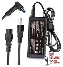 45W Charger Compatible with HP Laptop Charger, Blue Tip, Pavilion x360 11 13