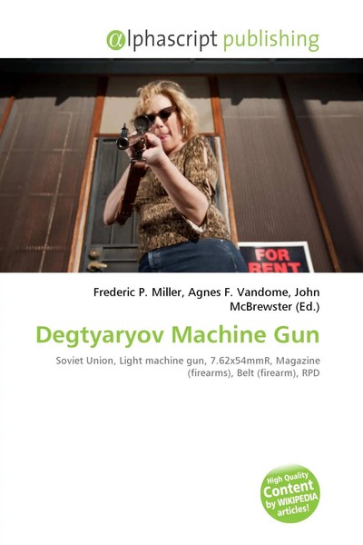 Frederic P. Miller (U. A.) | Degtyaryov Machine Gun | Taschenbuch | Englisch-image