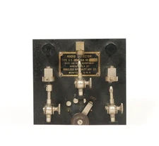 1917 Wireless Specialty SE-183 Triple Crystal Detector For Marconi Era Radio