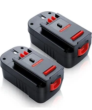 2-Pack 18V for Black and Decker HPB18 18 Volt 4.8Ah Battery HPB18-OPE 244760-00