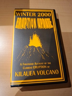 RARE! Kilauea Eruption Update WINTER 2000 VHS PAL   Ka'Io Productions   Hawaii