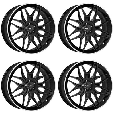 4 Dotz LongBeach dark wheels 9.5Jx21 5x108 for Jaguar E-Pace F-Pace I-Pace XF