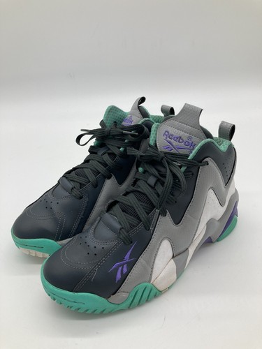 Reebok Kamikaze II GS - türkis - grau - lila Größe 6
