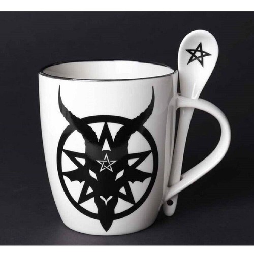 Baphomet Becher und Löffel Set - Bild 2 von 2
