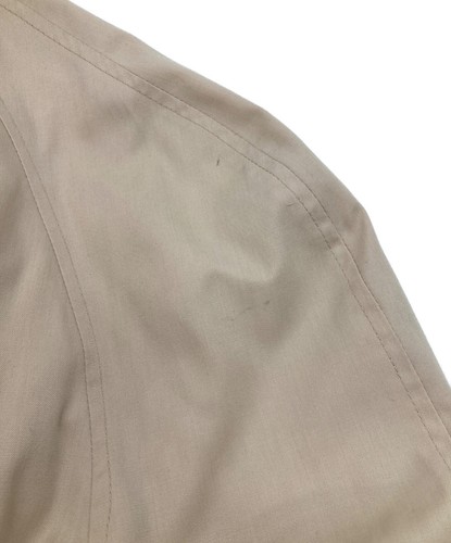 Burberry Stainless Steel Collar Coat Beige HN210 - Picture 6 of 8