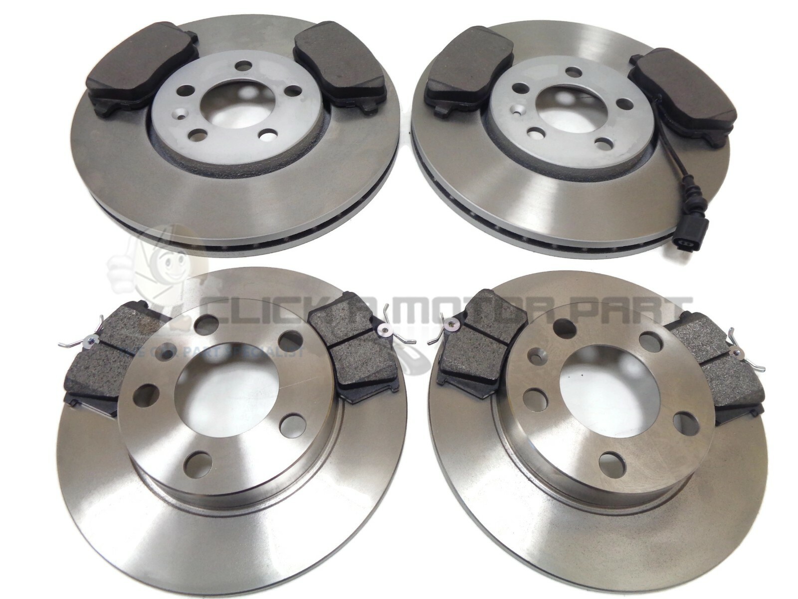 SKODA FABIA VRS 1.9 TDi 2.0 20002007 FRONT & REAR BRAKE DISCS & PADS CHECK SIZE eBay