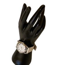 Marc by Marc Jacobs Women's Dreamy Logo Watch MBM1190 Genuine Leather White