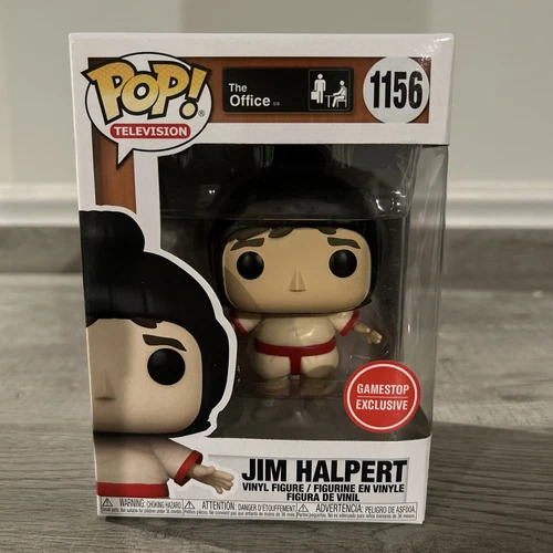 Funko POP Vinyl The Office JIM HALPERT SUMO SUIT #1056 GameStop Exclusive