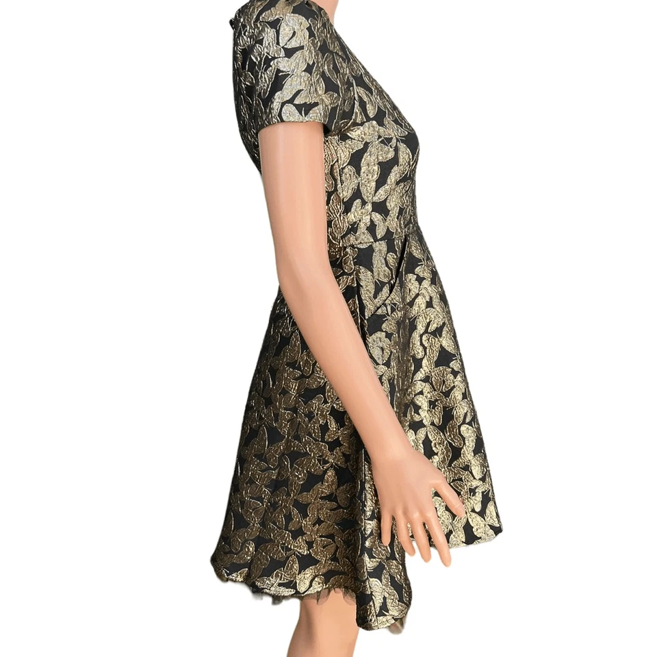 Vestido de fiesta BLUSH BY US ANGELS brocado mariposa metálico para niños talla 14 nuevo sin etiquetas Foto 4 de 4