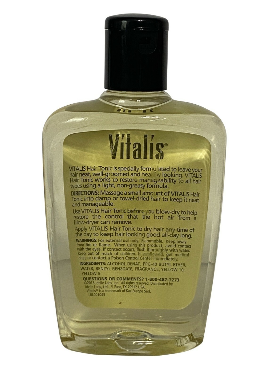 1 Vitalis Hair Tonic Makes Hair Manageable & Healthy Looking 7 fl oz