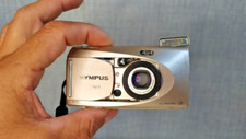 Olympus Mju Zoom 75 Stylus Epic Zoom 75 35mm Film Camera - Champagne - TESTED