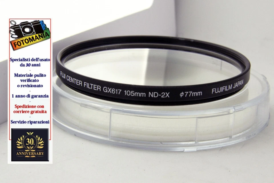 Fuji Fujifilm GX 617 Filter for 105mm ND2 x 77mm Central Center Panorama G617 - Image 2 of 4