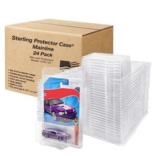 Sterling Protector Case Model 17201 24 Pack for Diecast Hot Wheels and Matchb...
