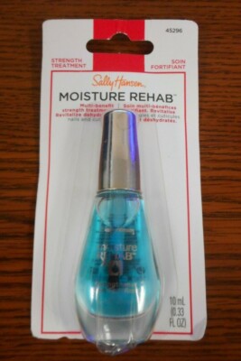 LOT OF 3 SALLY HANSEN 45296 MOISTURE REHAB STRENGTH TREATMENT 0.33oz EACH NIP