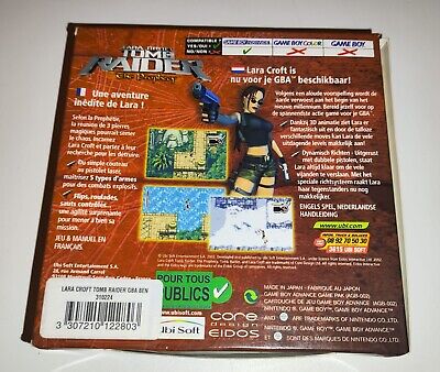 Lara Croft TOMB RAIDER The Prophecy GBA - Complete EUR Lara Croft TOMB RAIDER The Prophecy GBA - Complete EUR