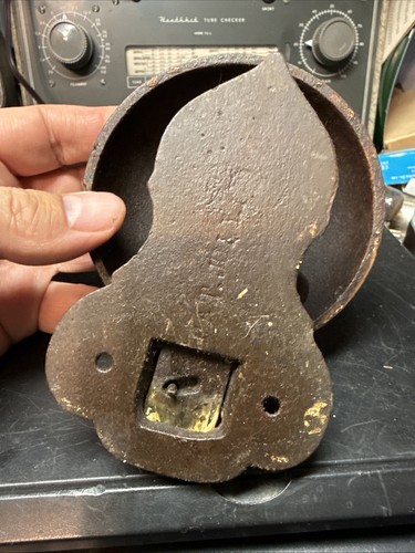 Vintage Antique ABBE'S Ringside Boxing Fight Door Mechanical Bell 4-3/4" - Bild 3 von 8