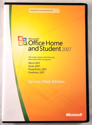 Microsoft Office Home And Student 2007 - Service Desk Edition
