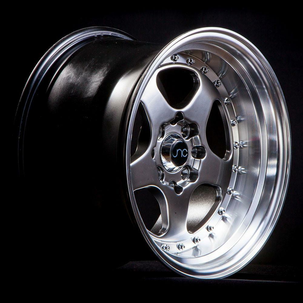 JNC 010 Gunmetal Machined Lip 17x8 5x114.3 +30 Wheel/Rim | eBay
