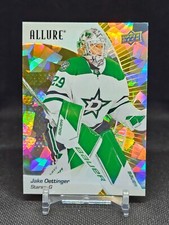 Jake Oettinger 2023-24 UPPER DECK ALLURE HOCKEY Yellow Taxi #62 Dallas Stars